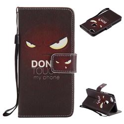 Angry Eyes PU Leather Wallet Case for Huawei P10 Lite P10Lite