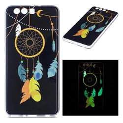 Dream Catcher Noctilucent Soft TPU Back Cover for Huawei P10 Plus