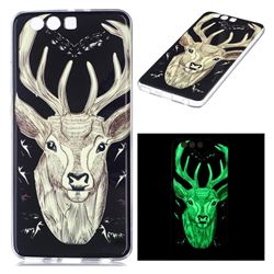 Fly Deer Noctilucent Soft TPU Back Cover for Huawei P10 Plus