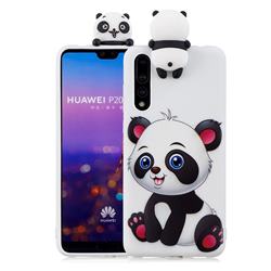 Panda Girl Soft 3D Climbing Doll Soft Case for Huawei P20