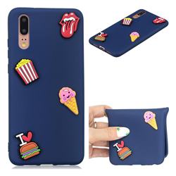 I Love Hamburger Soft 3D Silicone Case for Huawei P20