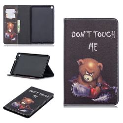 Chainsaw Bear Folio Stand Leather Wallet Case for Samsung Galaxy Tab A 8.0 2019 P200 (Tab A Plus 8)