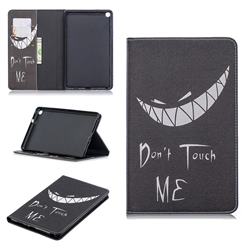 Crooked Grin Folio Stand Leather Wallet Case for Samsung Galaxy Tab A 8.0 2019 P200 (Tab A Plus 8)