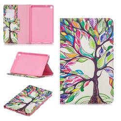 The Tree of Life Folio Stand Leather Wallet Case for Samsung Galaxy Tab A 8.0 2019 P200 (Tab A Plus 8)