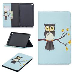 Owl on Tree Folio Stand Leather Wallet Case for Samsung Galaxy Tab A 8.0 2019 P200 (Tab A Plus 8)