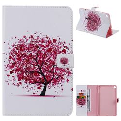 Colored Tree Folio Flip Stand Leather Wallet Case for Samsung Galaxy Tab A 8.0 2019 P200 (Tab A Plus 8)