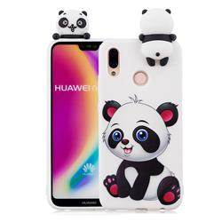 Panda Girl Soft 3D Climbing Doll Soft Case for Huawei P20 Lite
