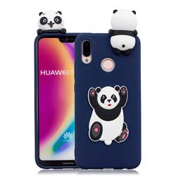 Giant Panda Soft 3D Climbing Doll Soft Case for Huawei P20 Lite