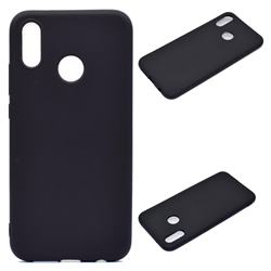 Candy Soft Silicone Protective Phone Case for Huawei P20 Lite - Black