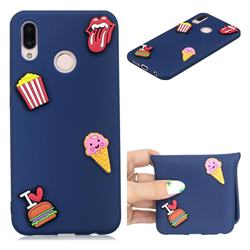 I Love Hamburger Soft 3D Silicone Case for Huawei P20 Lite