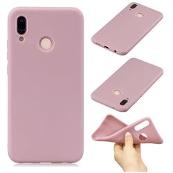 Candy Soft Silicone Phone Case for Huawei P20 Lite - Lotus Pink