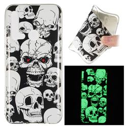 Red-eye Ghost Skull Noctilucent Soft TPU Back Cover for Huawei P20 Lite(2019)