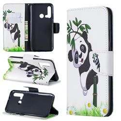 Bamboo Panda Leather Wallet Case for Huawei P20 Lite(2019)