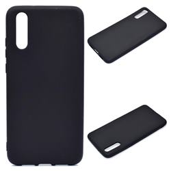 Candy Soft Silicone Protective Phone Case for Huawei P20 Pro - Black