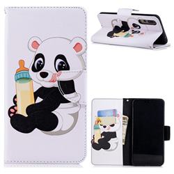 Baby Panda Leather Wallet Case for Huawei P20 Pro