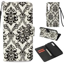 Crown Lace 3D Painted Leather Wallet Case for Huawei P20 Pro
