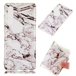 White Soft TPU Marble Pattern Case for Huawei P30