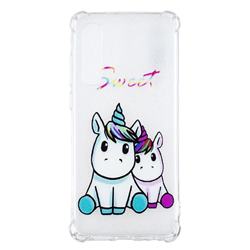 Sweet Unicorn Anti-fall Clear Varnish Soft TPU Back Cover for Huawei P30