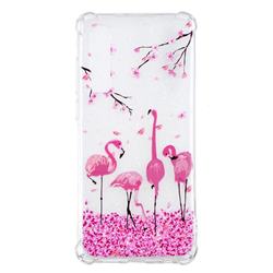 Cherry Flamingo Anti-fall Clear Varnish Soft TPU Back Cover for Huawei P30
