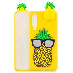 Big Pineapple Soft 3D Climbing Doll Soft Case for Huawei P30