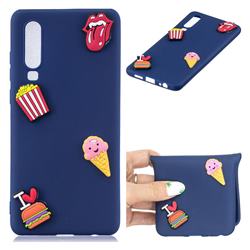 I Love Hamburger Soft 3D Silicone Case for Huawei P30