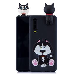 Staying Husky Soft 3D Climbing Doll Soft Case for Huawei P30