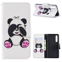 Lovely Panda Leather Wallet Case for Huawei P30