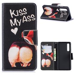 Lovely Pig Ass Leather Wallet Case for Huawei P30