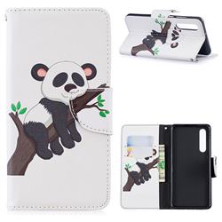 Tree Panda Leather Wallet Case for Huawei P30