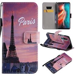 Paris Eiffel Tower PU Leather Wallet Case for Huawei P30