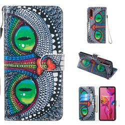 Cute Owl Smooth Leather Phone Wallet Case for Huawei P30