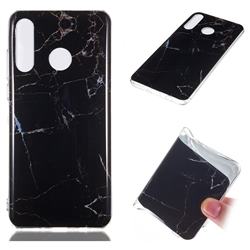 Black Soft TPU Marble Pattern Case for Huawei P30 Lite