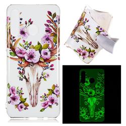 Sika Deer Noctilucent Soft TPU Back Cover for Huawei P30 Lite