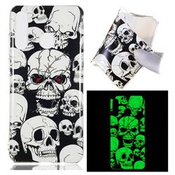 Red-eye Ghost Skull Noctilucent Soft TPU Back Cover for Huawei P30 Lite