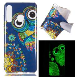 Tribe Owl Noctilucent Soft TPU Back Cover for Huawei P30 Lite