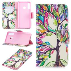 The Tree of Life Leather Wallet Case for Huawei P30 Lite