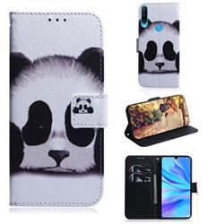 Sleeping Panda PU Leather Wallet Case for Huawei P30 Lite