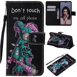 One Eye Mice PU Leather Wallet Case for Huawei P30 Lite
