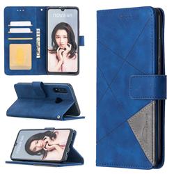 Binfen Color BF05 Prismatic Slim Wallet Flip Cover for Huawei P30 Lite - Blue