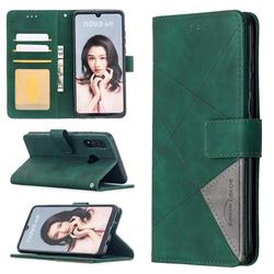 Binfen Color BF05 Prismatic Slim Wallet Flip Cover for Huawei P30 Lite - Green
