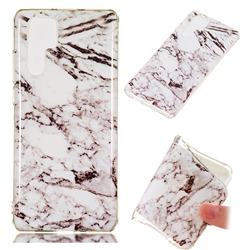 White Soft TPU Marble Pattern Case for Huawei P30 Pro