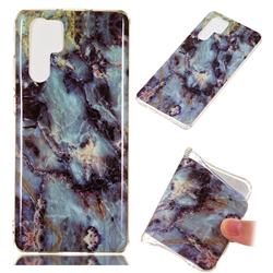 Rock Blue Soft TPU Marble Pattern Case for Huawei P30 Pro