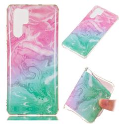 Pink Green Soft TPU Marble Pattern Case for Huawei P30 Pro