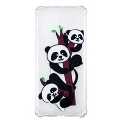 Three Pandas Anti-fall Clear Varnish Soft TPU Back Cover for Huawei P30 Pro