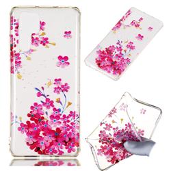 Plum Blossom Bloom Super Clear Soft TPU Back Cover for Huawei P30 Pro