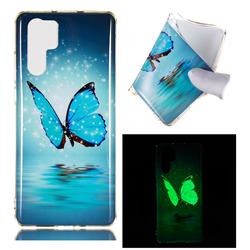 Butterfly Noctilucent Soft TPU Back Cover for Huawei P30 Pro