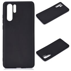 Candy Soft Silicone Protective Phone Case for Huawei P30 Pro - Black