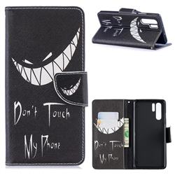 Crooked Grin Leather Wallet Case for Huawei P30 Pro