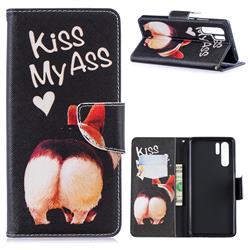 Lovely Pig Ass Leather Wallet Case for Huawei P30 Pro