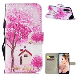 Tree House 3D Painted Leather Wallet Phone Case for Huawei P30 Pro